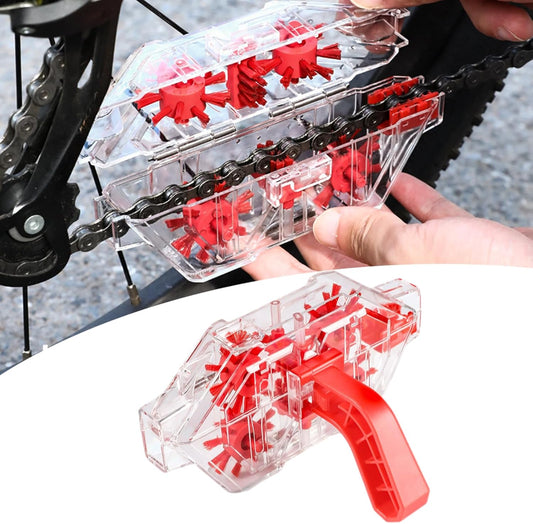 🚴‍♂️ Professional 360° Bike Chain Scrubber | Ultimate Bicycle Cleaner Washer for MTB & Road Bikes ✨