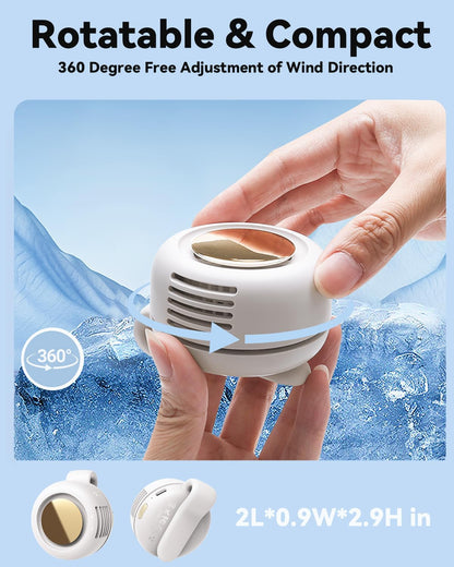 🌀 Portable Clip-On Fan – 360° Adjustable
