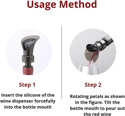 🍾2-in-1 Petal Wine Cork