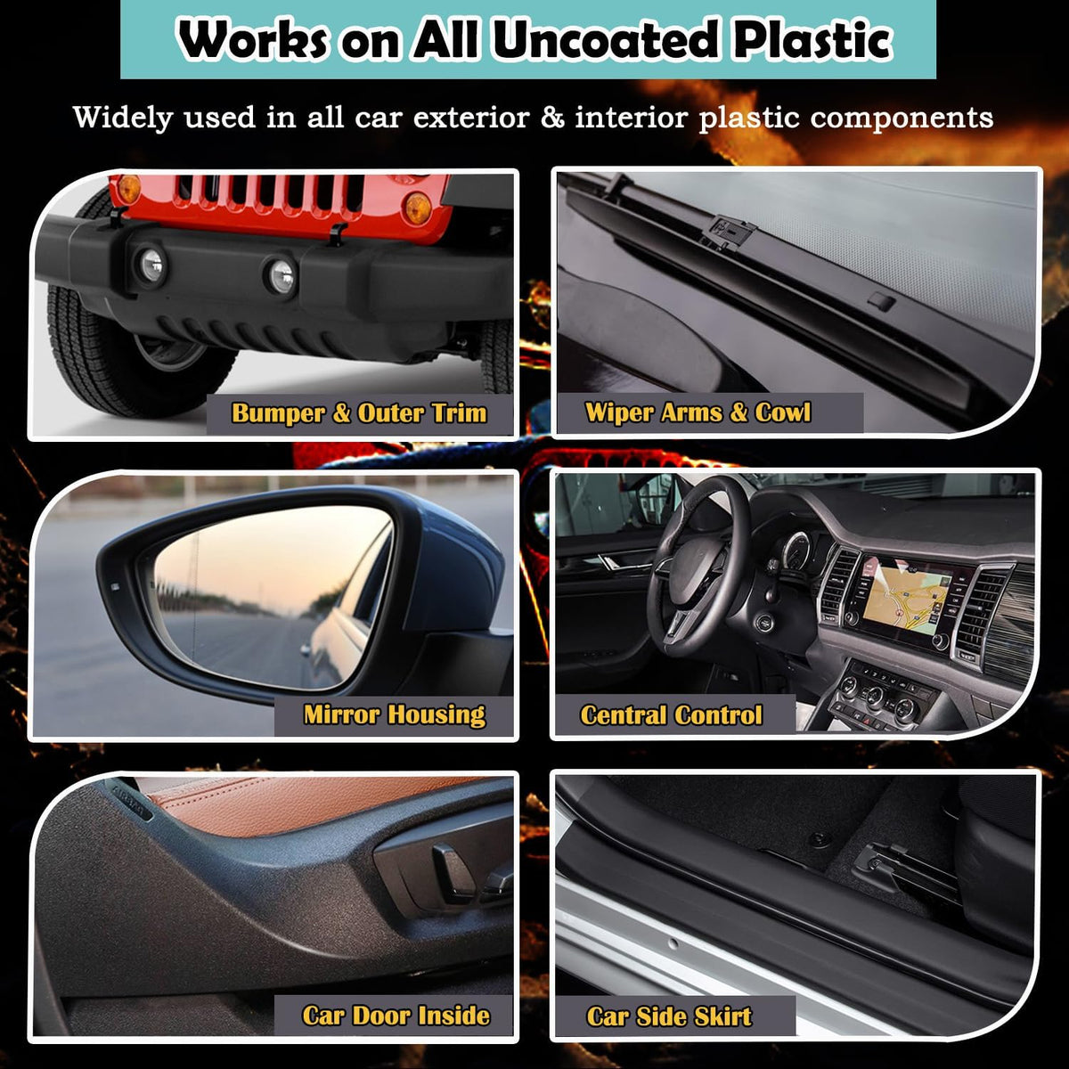 TyiiPlus™ Plastic Clarify - Ultimate Plastic & Trim Restorer (200ml)