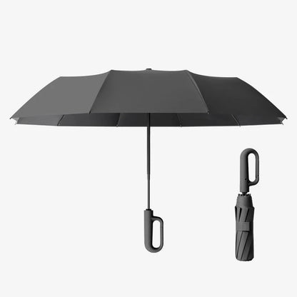 🔥2026 New Model💖 Creative Ring Buckle 10-Rib Windproof Reinforced Umbrella