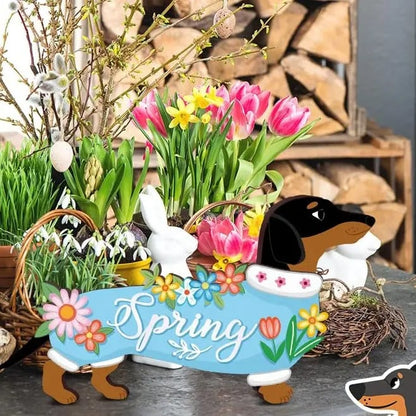 🐾Interchangeable Wooden Animal Decor✨