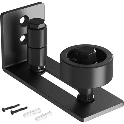 Door Floor Guide,8 Assemble Setup Options,Wall Mount System,Adjustable Stay Roller,Flush Flat Bottom Design