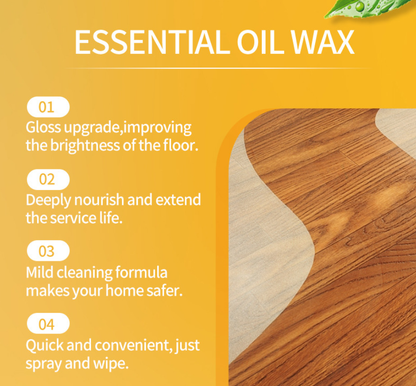 🎉🎉Beeswax Wood Polish Spray 120ml | Natural Shine & Protection for Furniture, Floors, Cabinets – Non-Greasy, Anti-Dust Finish