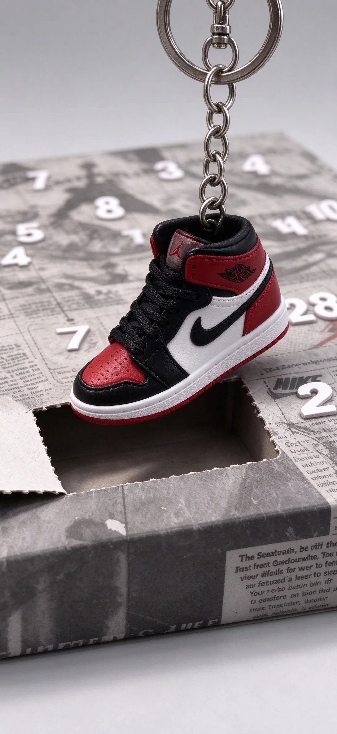 Sneakerhead Advent Calendar | 24 Mini Sneaker Keychains Christmas Countdown Gift