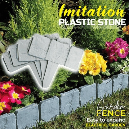 ⚡Hot Sales 49% OFF🔥Imitation Stone Garden Fence - DIY Garden Edging Border