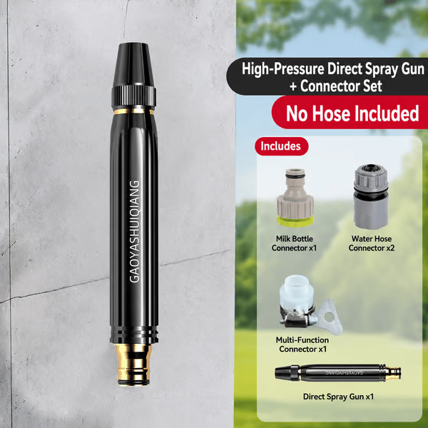 🔥Black Friday Deal｜✨Heavy Duty Adjustable Twist Hose Nozzle Jet Sweeper Nozzle