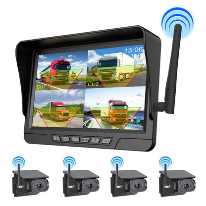 Magnetic Solar Wireless Backup Camera