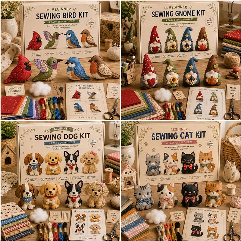 ☕ Unplug & unwind: The beginner-friendly DIY animal craft kits for a perfectly cosy, screen-free afternoon! 🐦