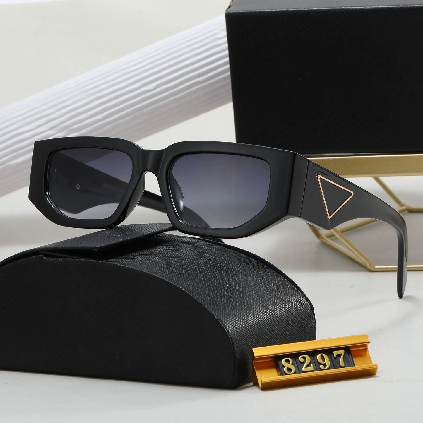 Trendy Retro Rectangle Sunglasses for Women & Men