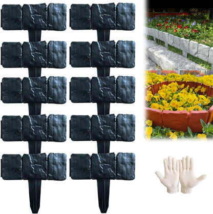 ⚡Hot Sales 49% OFF🔥Imitation Stone Garden Fence - DIY Garden Edging Border