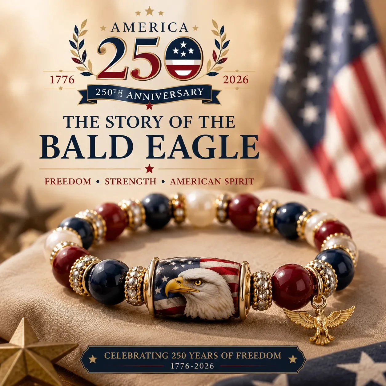 🔥HOT SALE 49% OFF - 🇺🇸 Celebrate Freedom & Honor 💎 | USA 250th Anniversary Limited Edition Collection ✨