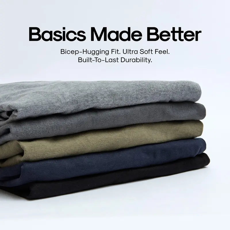 🧵 🧵True Classic Men’s 4-Pack Short Sleeve Crew Neck T-Shirts