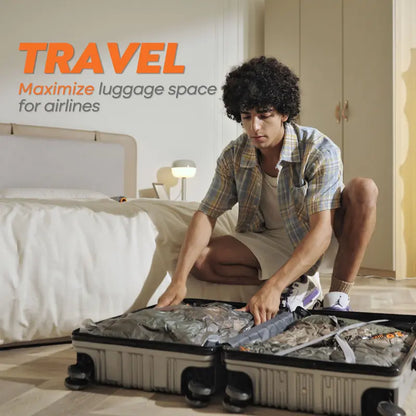 🔥Hot Sale 49% off✈️🔋 Vacuum Packing Pump Storage Bags Set