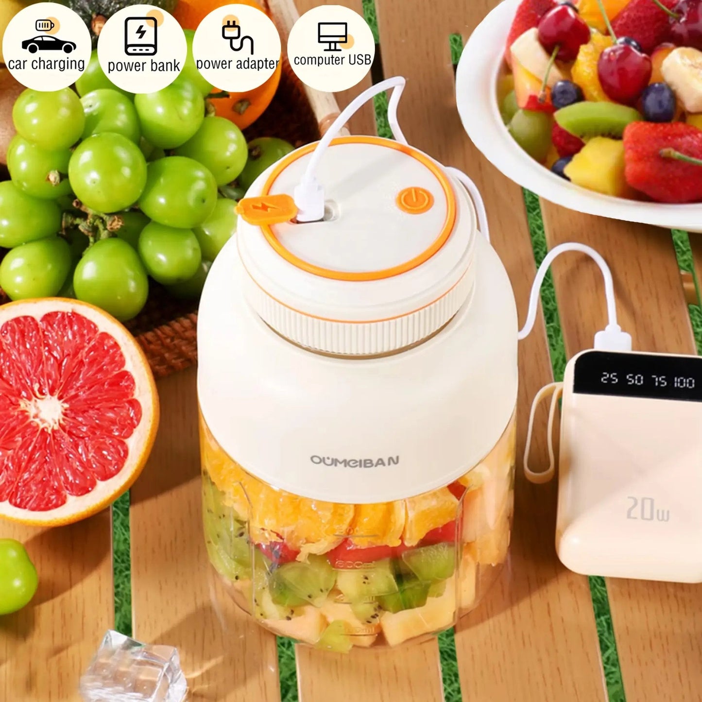 Portable juicer