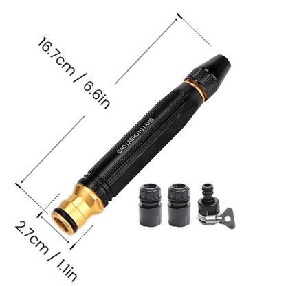 🔥Black Friday Deal｜✨Heavy Duty Adjustable Twist Hose Nozzle Jet Sweeper Nozzle