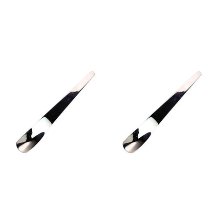 316L Stainless Steel Dessert Spade Spoon, Mirror Polished Thick Multi‑Purpose