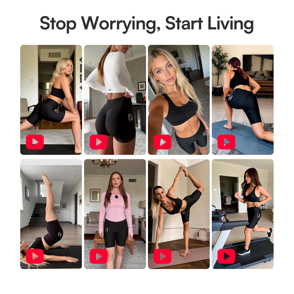 Booty Lift Shorts - Multi-Mode EMS Microcurren