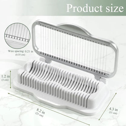 🔥LAST DAY 50% OFF🔥Egg Slicer for Hard Boiled Eggs Banana Slicer