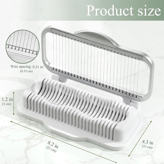 🔥LAST DAY 50% OFF🔥Egg Slicer for Hard Boiled Eggs Banana Slicer