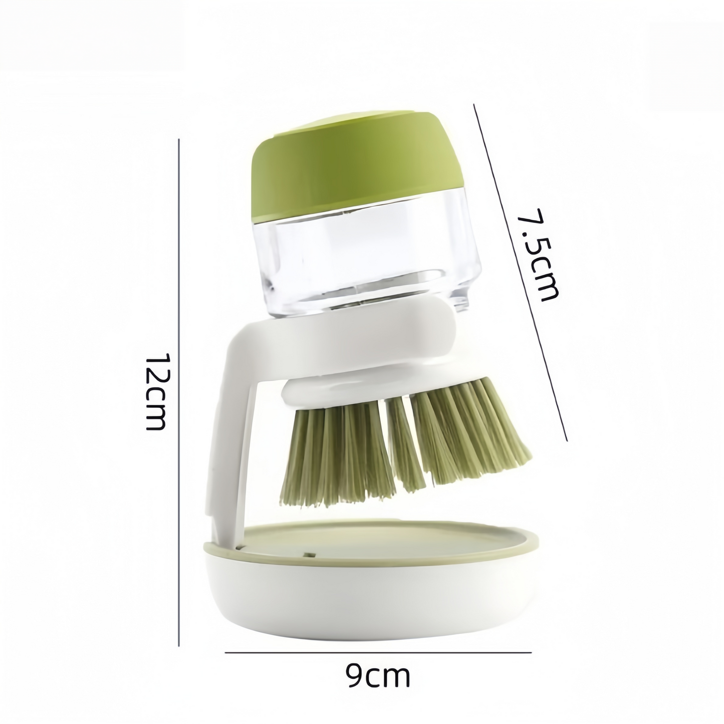 Dish Brush With Soap Dispenser