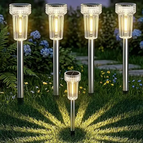 🏡 Solar Pathway Lights - Bright Warm LED for Garden, Yard & Walkway✨