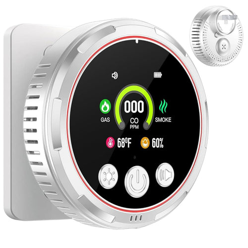 ✨Big Discount Up to 49%🔥Prevent Hidden Dangers: Multi-Function Carbon Monoxide & Smoke Detector for Every Room