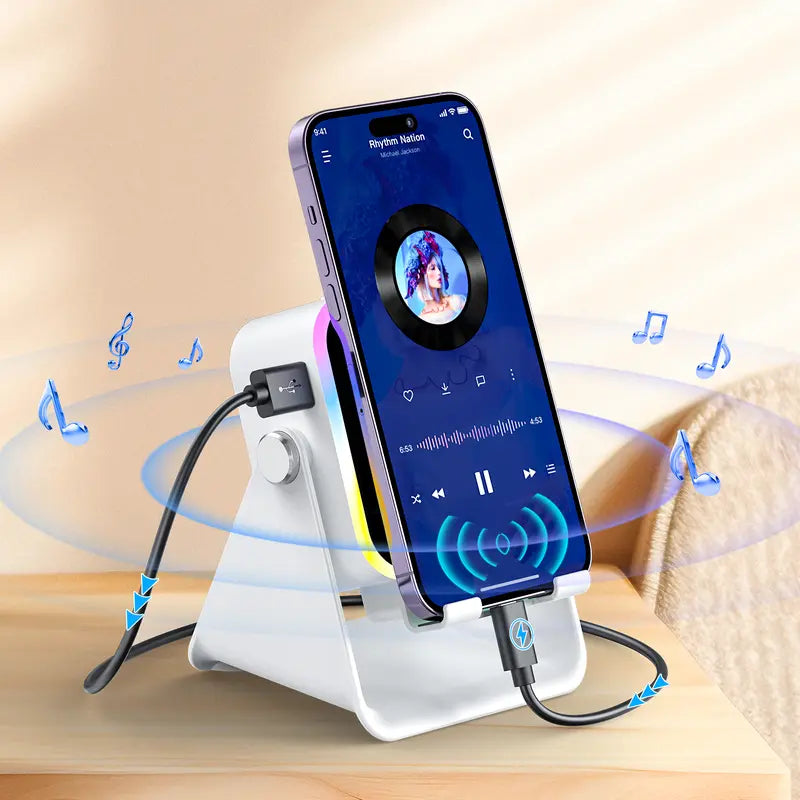 🔥Wireless Induction Audio Speaker Stand