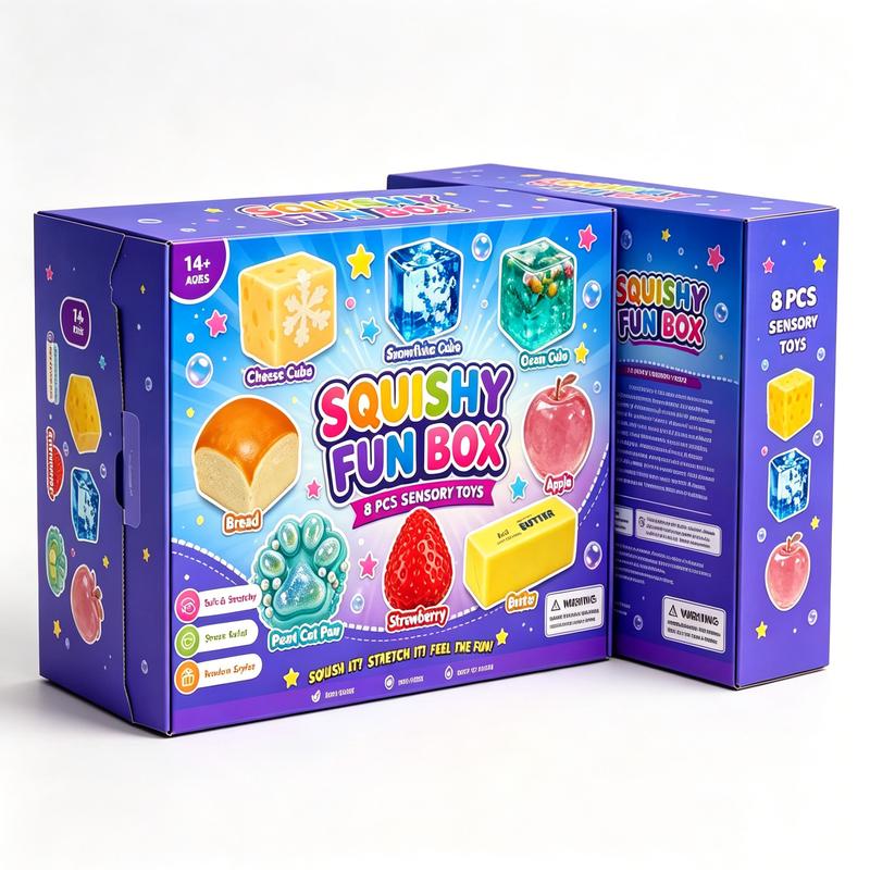 🔥Hot Sale 49% off🤩8-Piece Set Mystery Squishy Box