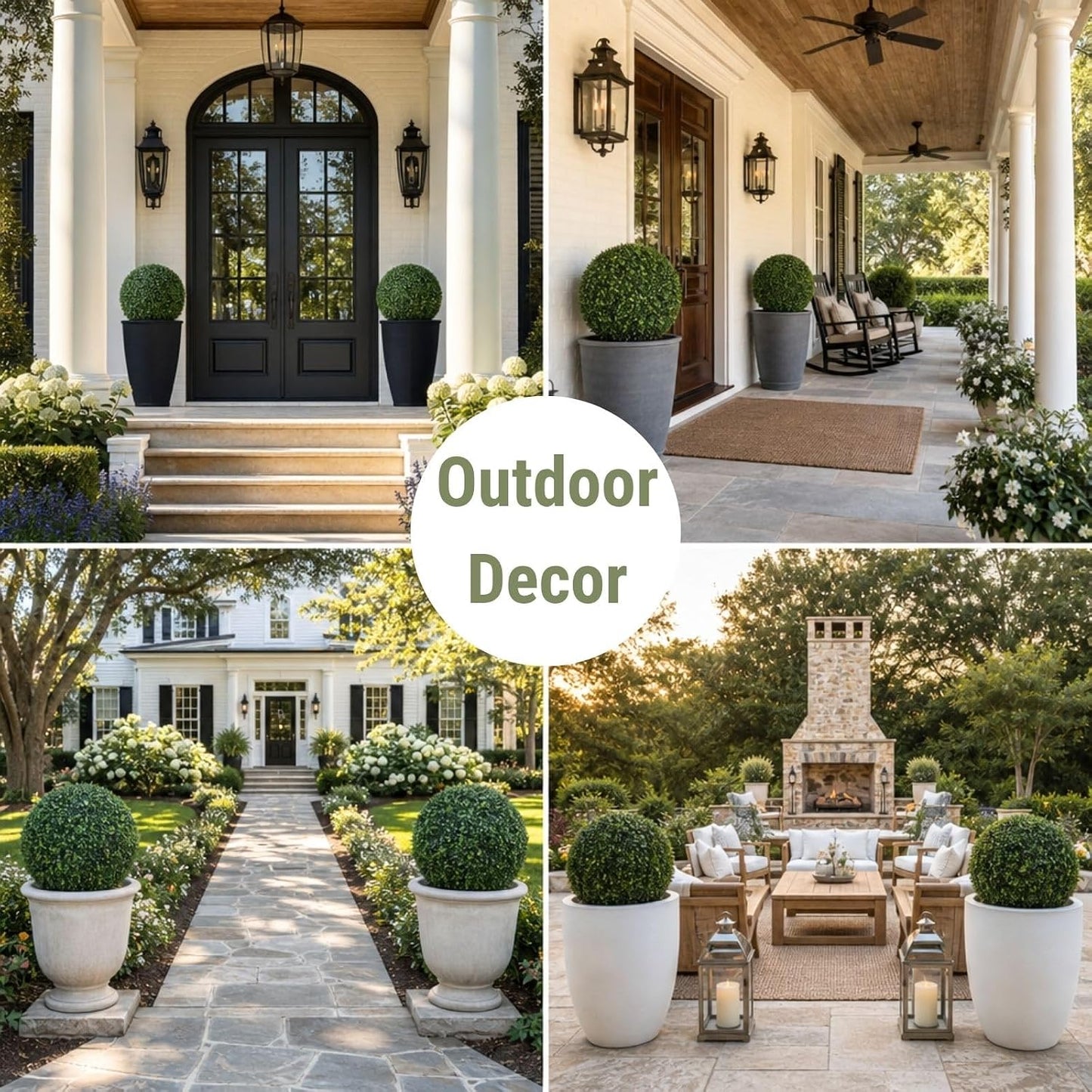 Artificial Plant Topiary Ball Boxwood
