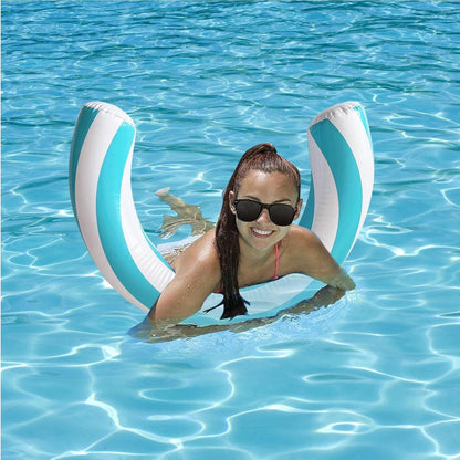 🔥 [BUY 1 GET 1 FREE] Inflatable Pool Noodle Float — Durable Striped Water Toy for Adults & Kids 🌊