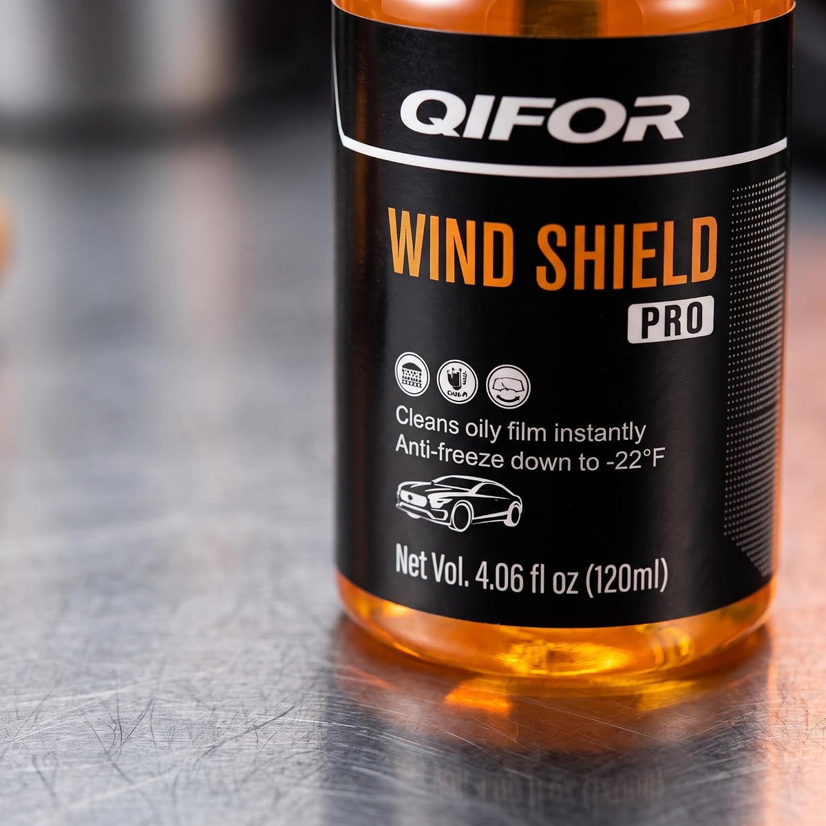 QIFOR Concentrated Windshield Washer Fluid for Car Auto Windows