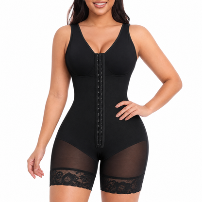 Shapewear for Women Front-Hook Tummy Control Full Shapewear Butt Lifter