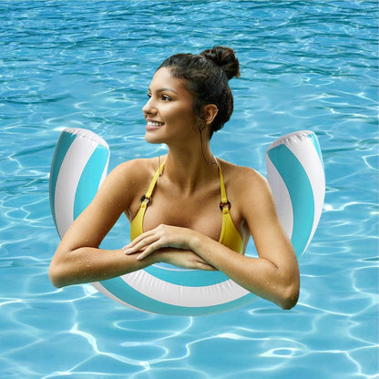 🔥 [BUY 1 GET 1 FREE] Inflatable Pool Noodle Float — Durable Striped Water Toy for Adults & Kids 🌊