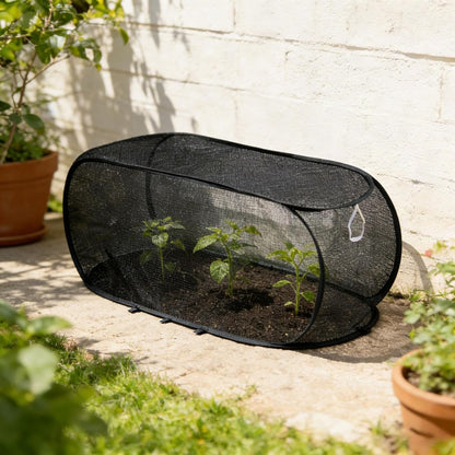 🔥Buy 1 Get 1 Free🔥Mesh Plant Cover Crop Cage with 8 Ground Stakes - Pop-Up Netting for Raised Beds, Vegetables & Fruits