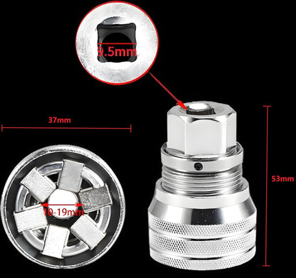 Upgraded Adjustable Universal Socket – 10mm-19mm Master Wrench Tool