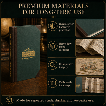📜 LIMITED OFFER | 6,000-Year Biblical & World History Chart – 23-Foot Fold-Out Timeline for Study & Display