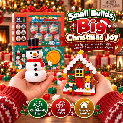 🎅 2026 Christmas Capsule Building Blocks, Surprise Mini Building Set