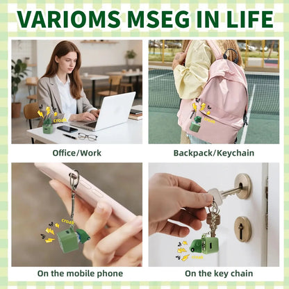 💖Hot 48% OFF🦎✨ Lizard, Frog & Coquí Button Keychain