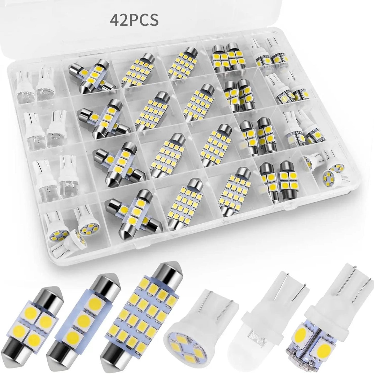 🔥 FLASH SALE: 70 & 42 Pcs Interior Car Light Kit