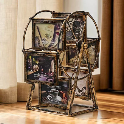 🖼️Rotating Ferris Wheel Photo Frame – Turn Your Memories Into Motion