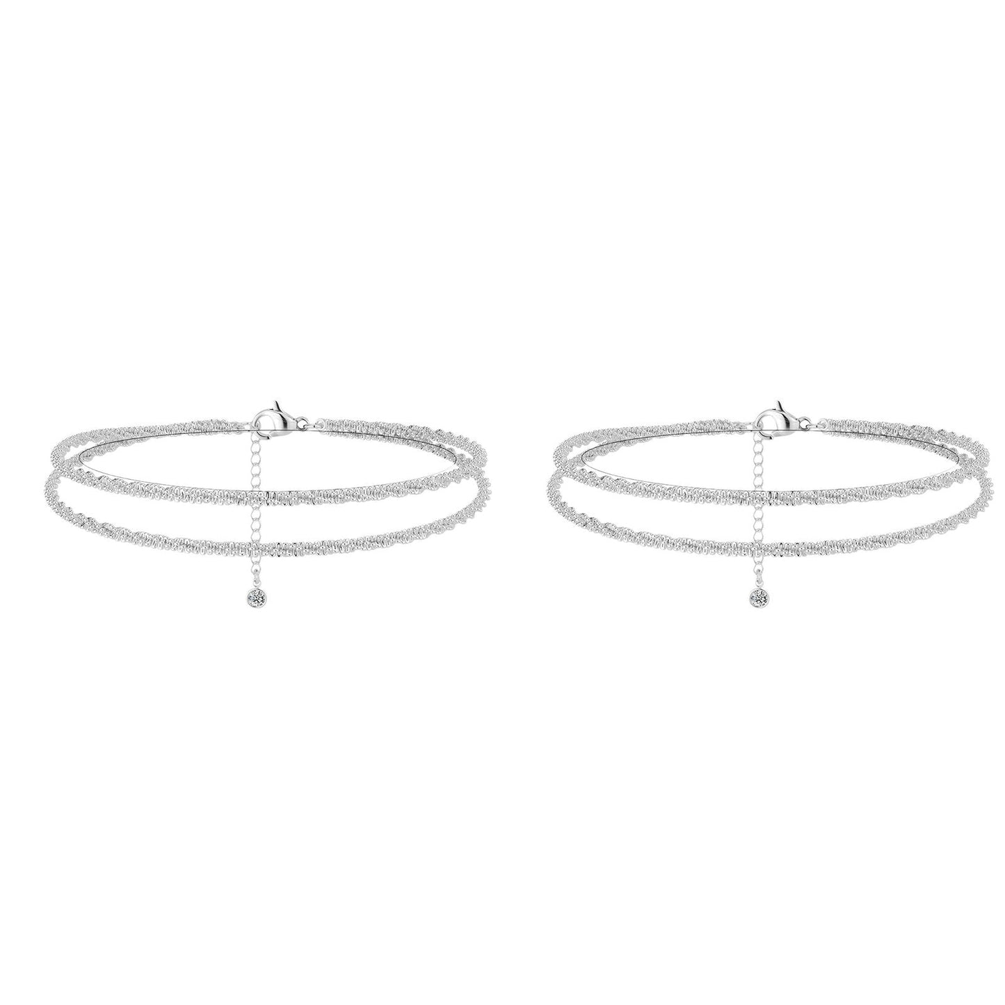 🎁Final 3 Hours: Only $16.99🎉🔥Dainty Layered Anklet For Women