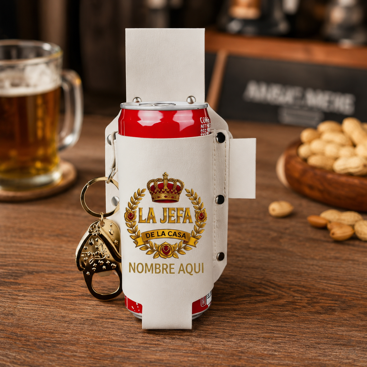 🍻 El Jefe & La Jefa Beverage Holsters