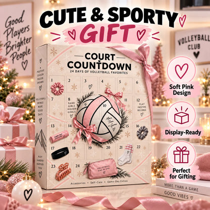 🏐🎁 Volleyball Advent Calendar — 24 Days of Fun Surprises for Every Volleyball Lover!
