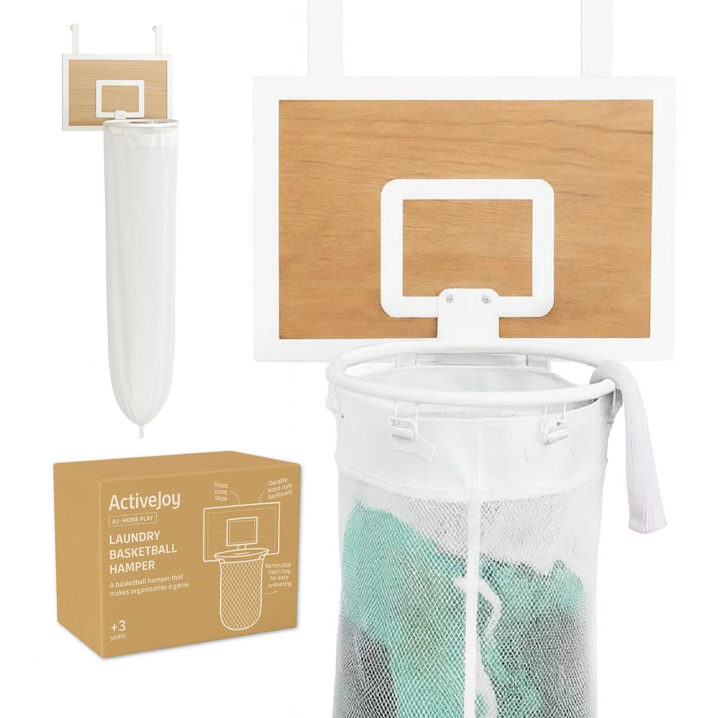 Laundry Basketball Hamper