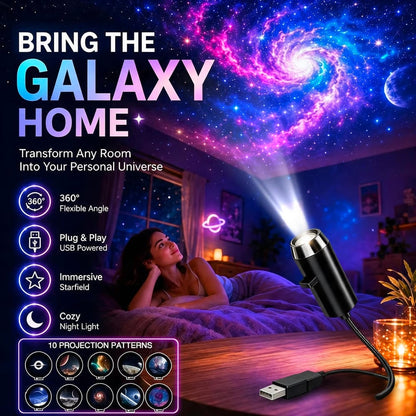 🎄✨Plug-&-Play-HD-Weihnachtsprojektor – 6 oder 10 festliche Szenen