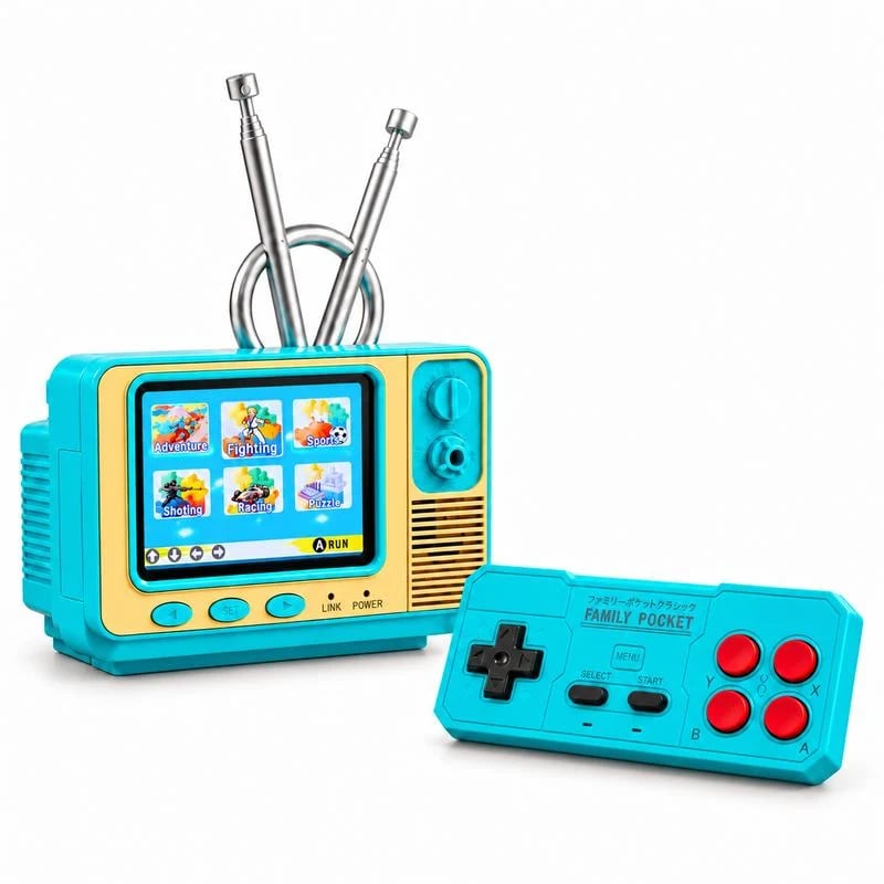 🔥Black Friday Deal🎮GV300 Retro Handheld Game Console – 2.8' IPS Screen, Portable Gaming Device & Gift for Gamers
