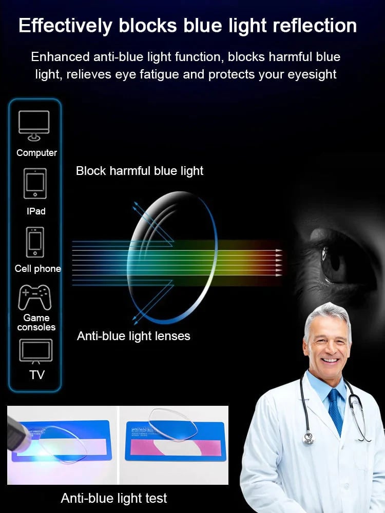 🎁2026 Hot Sale 49% Off🔥👓 Ultra Light Anti Blue Presbyopic Glasses