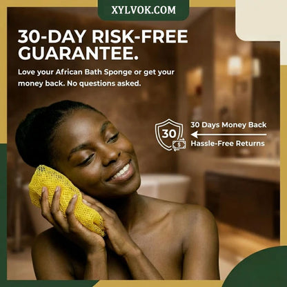 100% Authentic African Exfoliating Net Sponge