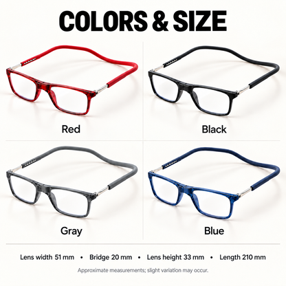 Unisex Lightweight Presbyopia Glasses with Presbyopic Lens